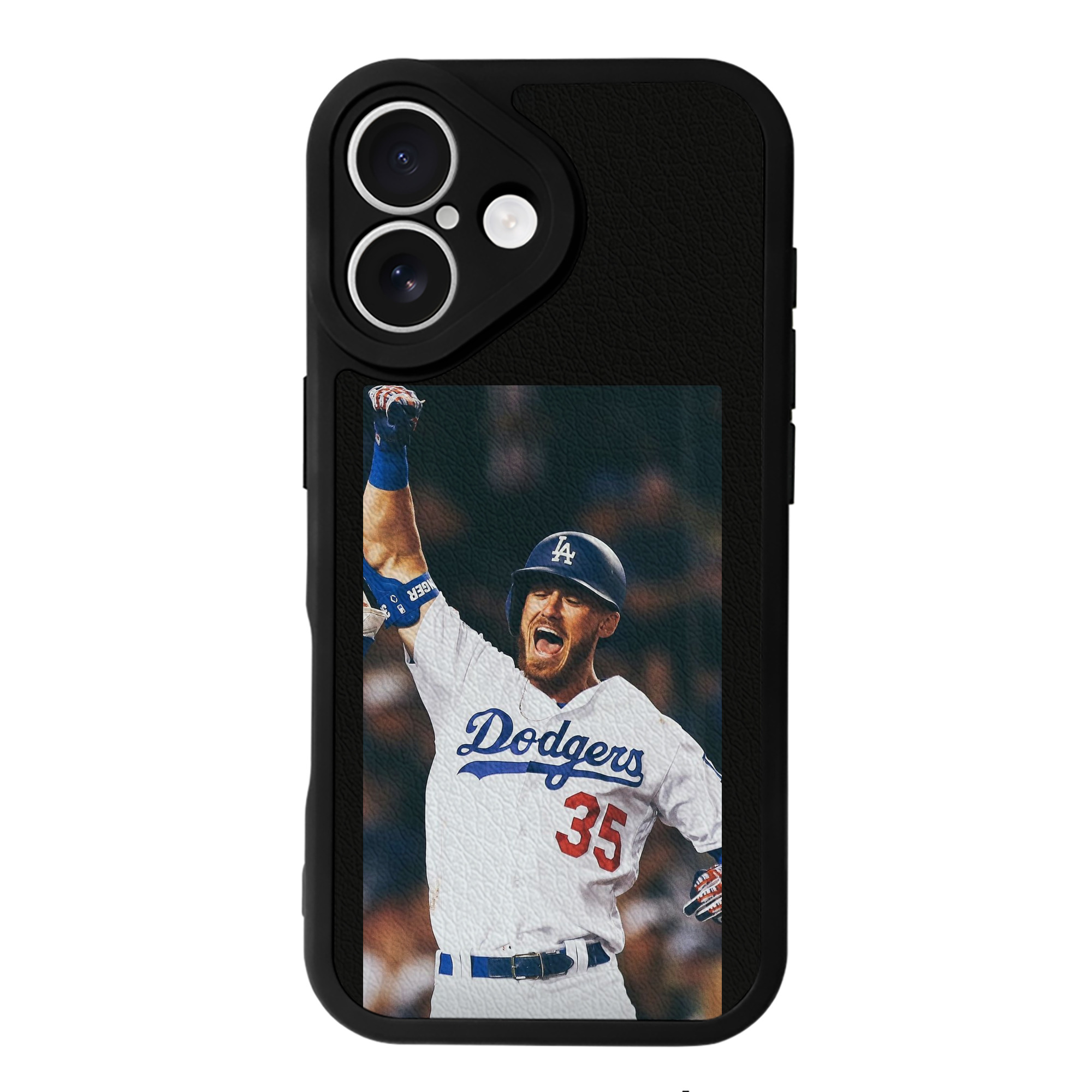  IPhone 16 Silicone Leather Case – UV Print, Lambskin Texture – Perfect Fit, Wireless Charging Compatible, Scratch Resistant, Precise Cutouts – Stylish Protection For IPhone 16